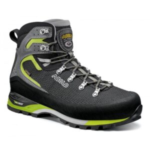 Asolo Herrenwanderschuh Corax GV MM, black/green lime